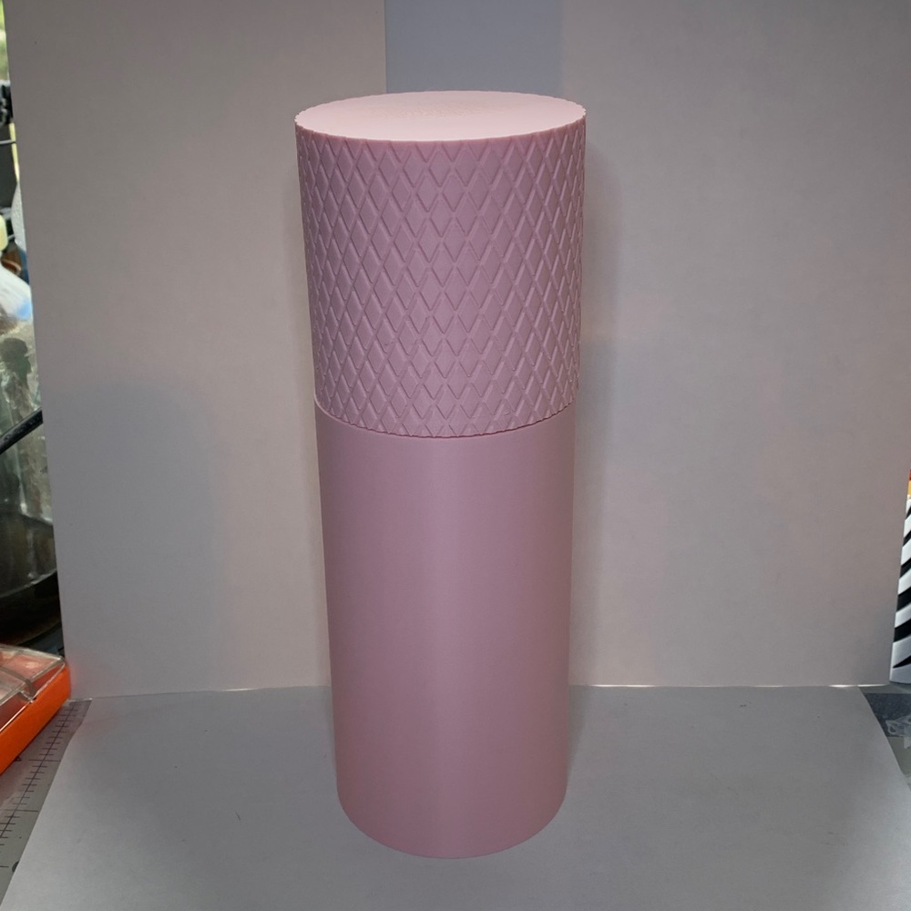 Pink Make Up Cosmetic Brush Holder Travel Case